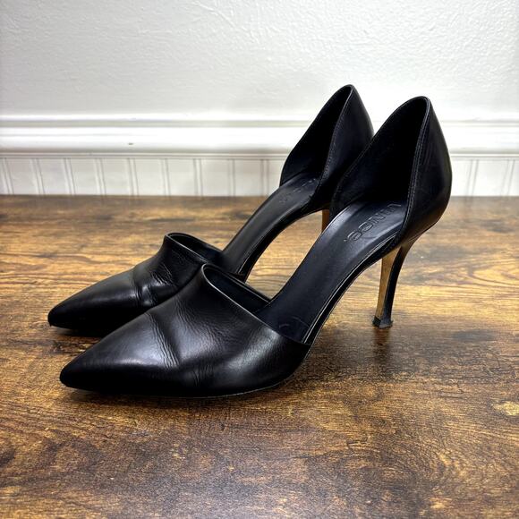 Vince US 8 EU 39 Heels Claire Choked Up Leather D'Orsay Pumps Career Capsule - Picture 15 of 16